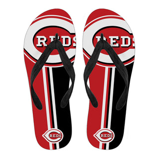 Cincinnati Reds Fan Gift Two Main Colors Flip Flops