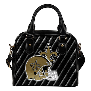 Couple Helmet Enchanting Logo New Orleans Saints Shoulder Handbags