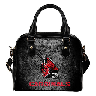 Wall Break Ball State Cardinals Shoulder Handbags Women Purse