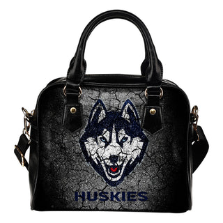 Wall Break Connecticut Huskies Shoulder Handbags Women Purse