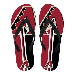 Arizona Diamondbacks Fan Gift Two Main Colors Flip Flops