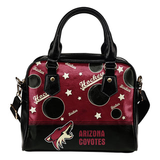 Personalized American Hockey Awesome Arizona Coyotes Shoulder Handbag
