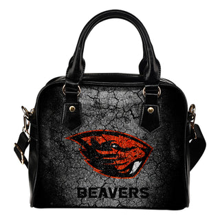 Wall Break Oregon State Beavers Shoulder Handbags Women Purse