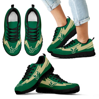 Three Amazing Good Line Charming Logo South Florida Bulls Sneakers