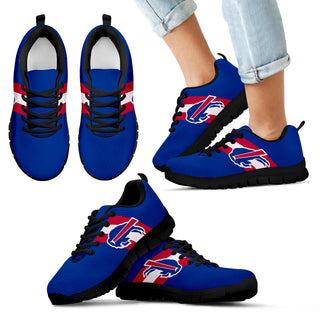 Three Colors Vertical Buffalo Bills Sneakers