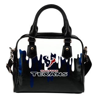 Color Leak Down Colorful Houston Texans Shoulder Handbags
