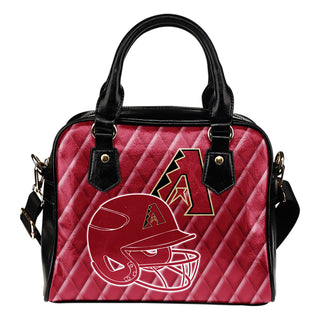 Couple Helmet Enchanting Logo Arizona Diamondbacks Shoulder Handbags