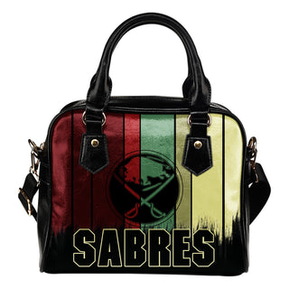 Vintage Silhouette Buffalo Sabres Purse Shoulder Handbag