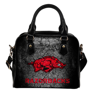 Wall Break Arkansas Razorbacks Shoulder Handbags Women Purse