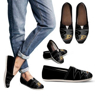 Enormous Logo Mix Tiny Logo Fantastic Anaheim Ducks Casual Shoes