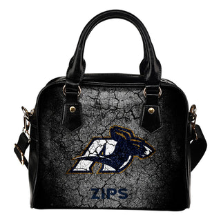 Wall Break Akron Zips Shoulder Handbags Women Purse