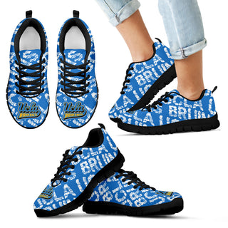 Vintage Logo Beautiful UCLA Bruins Sneakers