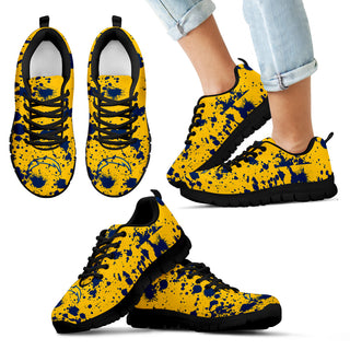 Splatters Watercolor Los Angeles Chargers Sneakers
