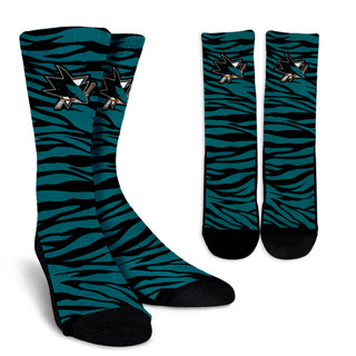 Camo Background Good Superior Charming San Jose Sharks Socks