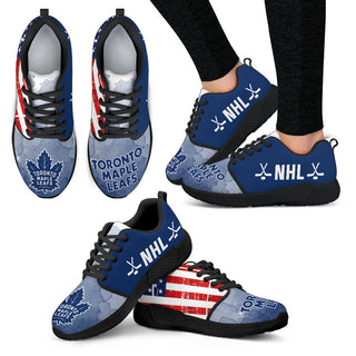 Simple Fashion Toronto Maple Leafs Shoes Athletic Sneakers