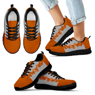Doodle Line Amazing Texas Longhorns Sneakers