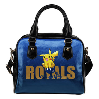 Pokemon Sit On Text Kansas City Royals Shoulder Handbags