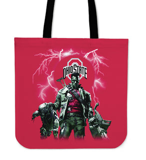 Ohio State Buckeyes Guns Tote Bag - Best Funny Store