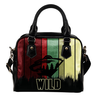 Vintage Silhouette Minnesota Wild Purse Shoulder Handbag