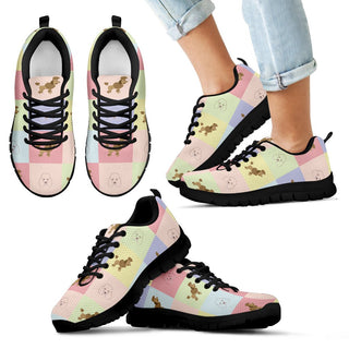 Pastel Poodle Sneakers For Poo Dog Lover