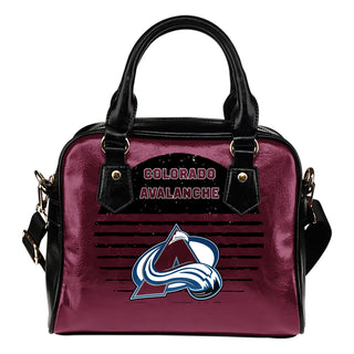 Back Fashion Round Charming Colorado Avalanche Shoulder Handbags