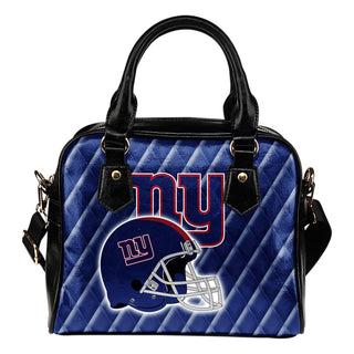 Couple Helmet Enchanting Logo New York Giants Shoulder Handbags