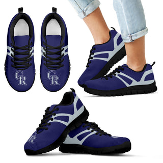 Line Amazing Bottom Colorado Rockies Sneakers