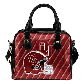 Couple Helmet Enchanting Logo Oklahoma Sooners Shoulder Handbags