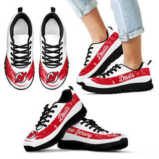 Single Line Logo New Jersey Devils Sneakers