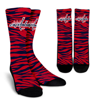 Camo Background Good Superior Charming Washington Capitals Socks