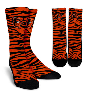 Camo Background Good Superior Charming Baltimore Orioles Socks