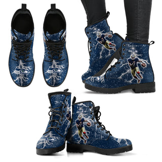 Player Running Inspring Fast Seattle Seahawks Boots