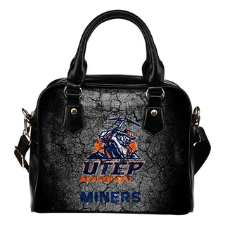 Wall Break Utep Miners Shoulder Handbags Women Purse
