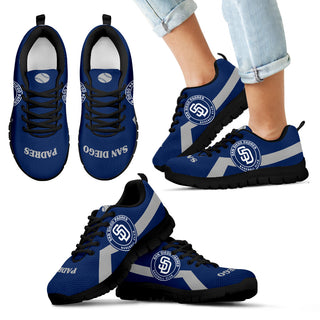San Diego Padres Line Logo Sneakers