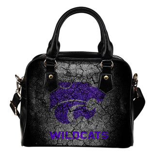 Wall Break Kansas State Wildcats Shoulder Handbags Women Purse