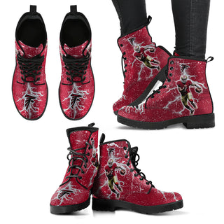 Player Running Inspring Fast Atlanta Falcons Boots