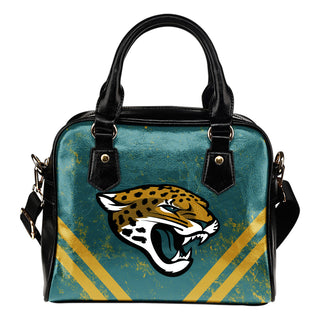 Couple Curves Light Good Logo Jacksonville Jaguars Shoulder Handbags