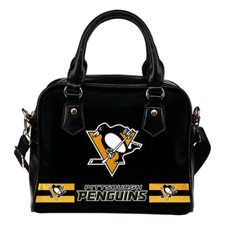 Pittsburgh Penguins For Life Shoulder Handbags