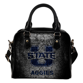 Wall Break Utah State Aggies Shoulder Handbags Women Purse