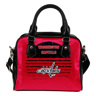 Back Fashion Round Charming Washington Capitals Shoulder Handbags
