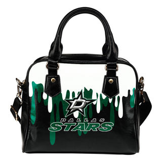 Color Leak Down Colorful Dallas Stars Shoulder Handbags