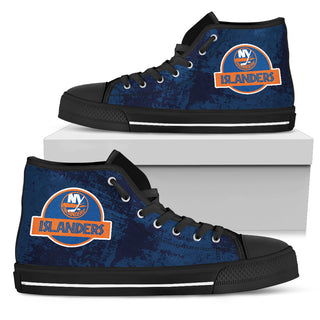 Jurassic Park New York Islanders High Top Shoes