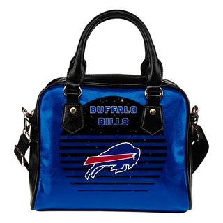 Back Fashion Round Charming Buffalo Bills Shoulder Handbags
