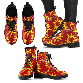 Dizzy Motion Amazing Designs Logo St. Louis Cardinals Boots