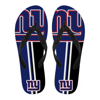 New York Giants Fan Gift Two Main Colors Flip Flops