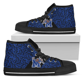 Perfect Cross Color Absolutely Nice Memphis Tigers High Top Shoes