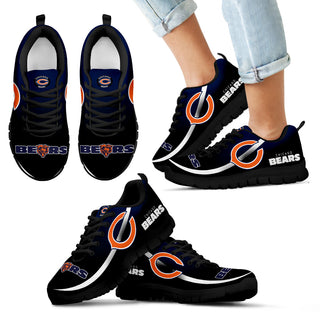 Mystery Straight Line Up Chicago Bears Sneakers