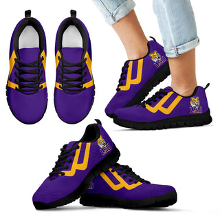 Line Bottom Straight LSU Tigers Sneakers