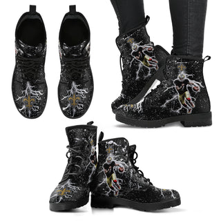 Player Running Inspring Fast New Orleans Saints Boots