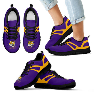 Line Amazing Bottom LSU Tigers Sneakers